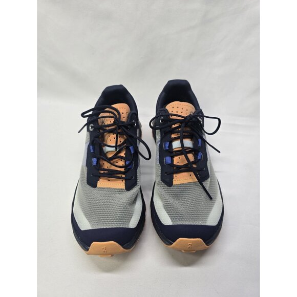 On Running Athletic Shoes - Navy and Orange - Picture 2 of 13